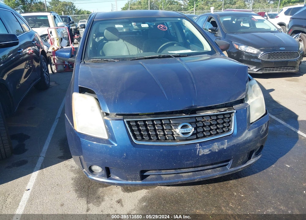 2008 NISSAN SENTRA 2.0S VIN: 3N1AB61E48L747887