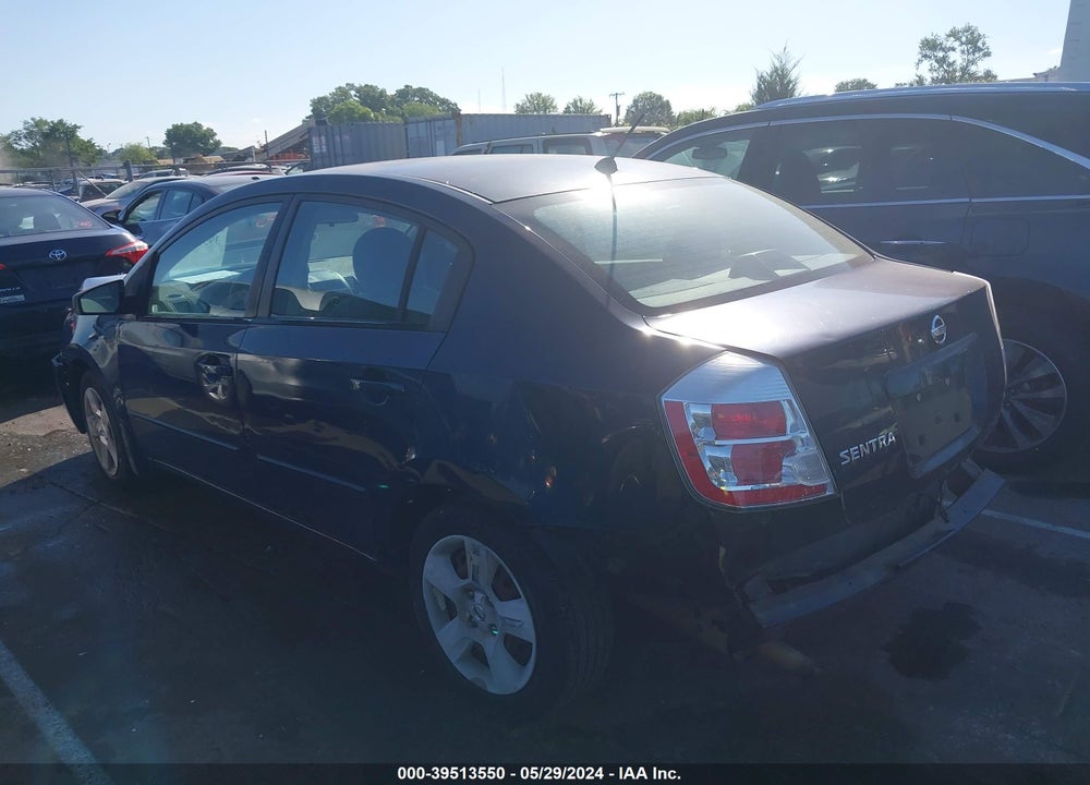 2008 NISSAN SENTRA 2.0S VIN: 3N1AB61E48L747887