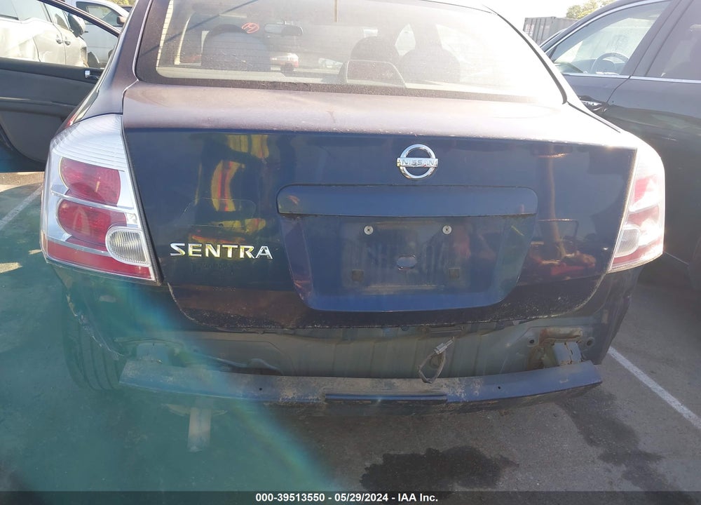 2008 NISSAN SENTRA 2.0S VIN: 3N1AB61E48L747887