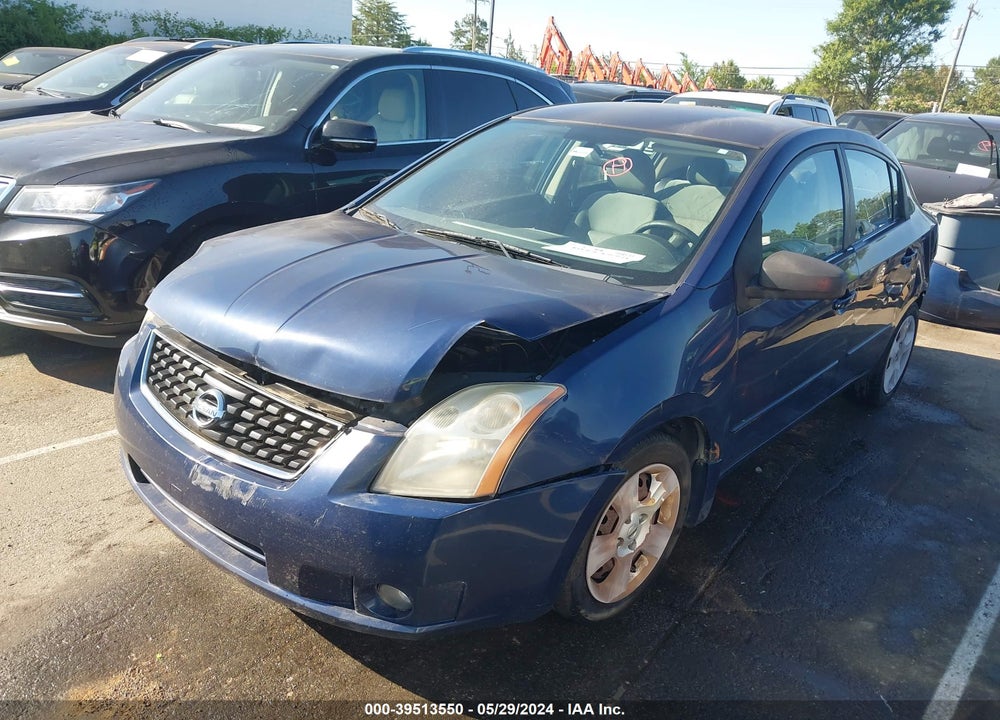 2008 NISSAN SENTRA 2.0S VIN: 3N1AB61E48L747887