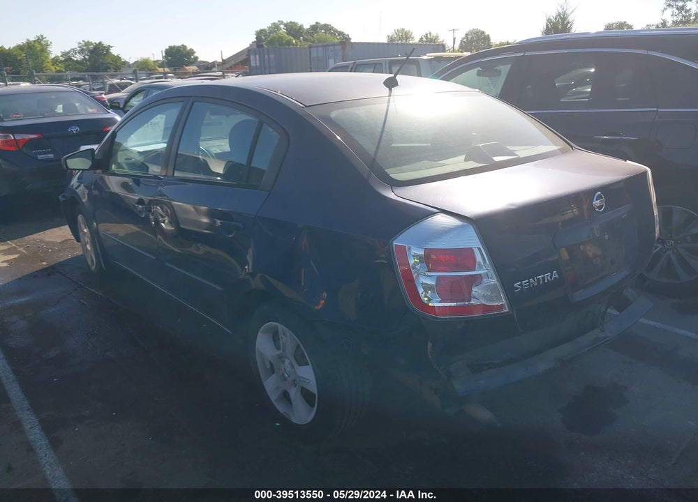 2008 NISSAN SENTRA 2.0S VIN: 3N1AB61E48L747887