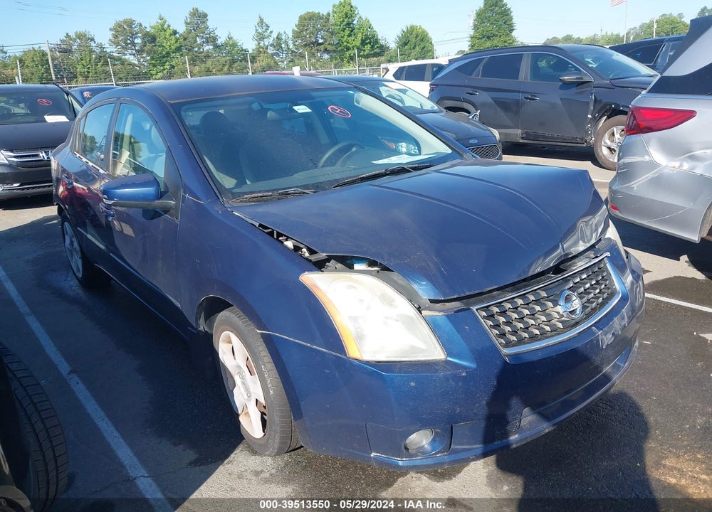2008 NISSAN SENTRA 2.0S VIN: 3N1AB61E48L747887