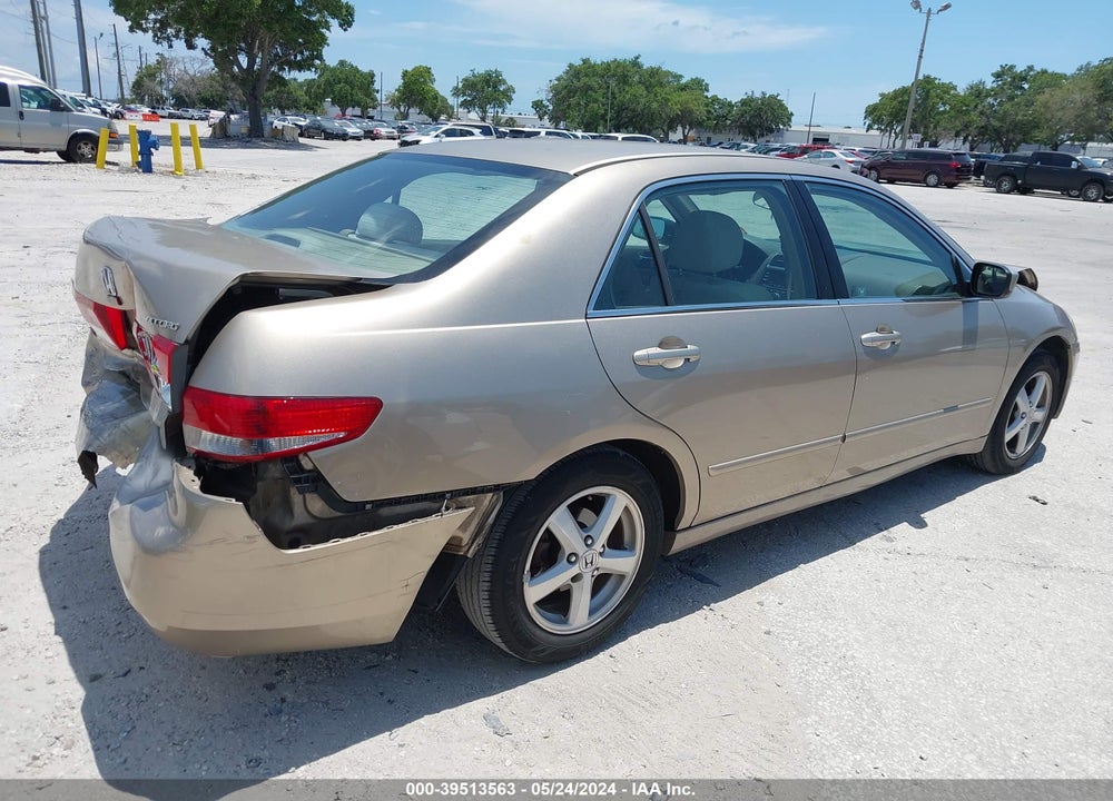 2004 HONDA ACCORD 2.4 EX VIN: 1HGCM56684A114243