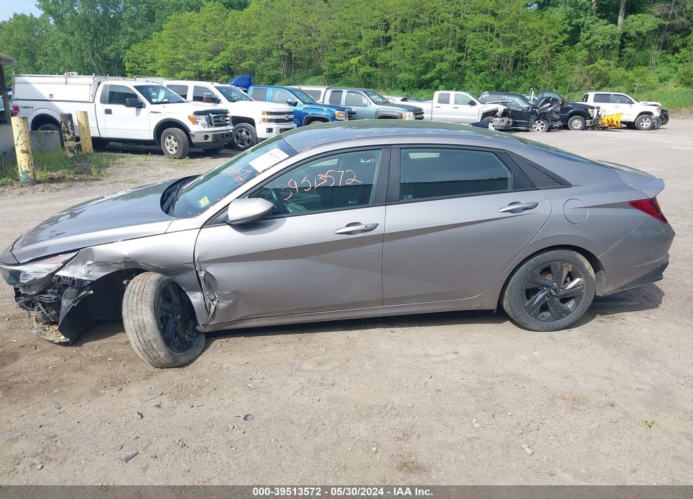 2021 HYUNDAI ELANTRA SEL VIN: KMHLS4AG2MU104462