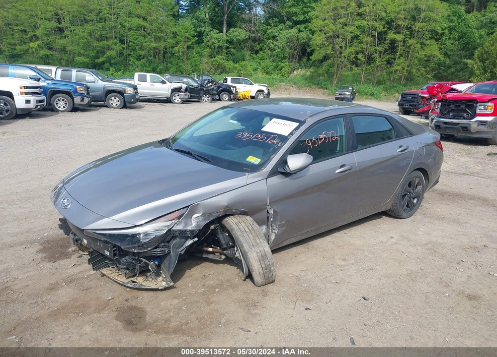 2021 HYUNDAI ELANTRA SEL VIN: KMHLS4AG2MU104462