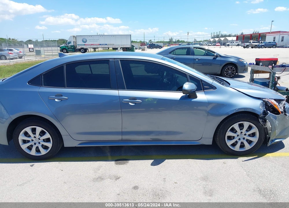 2021 TOYOTA COROLLA LE VIN: JTDEPMAE7MJ183965