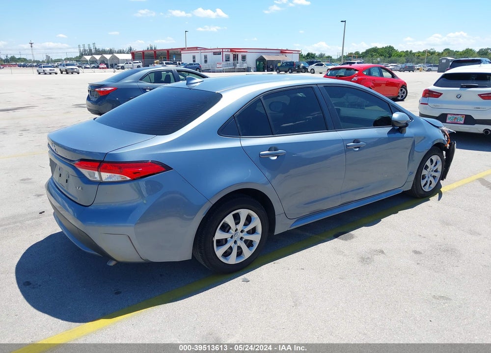 2021 TOYOTA COROLLA LE VIN: JTDEPMAE7MJ183965