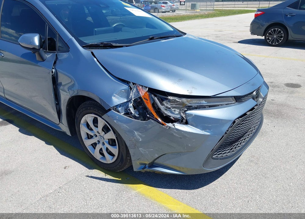 2021 TOYOTA COROLLA LE VIN: JTDEPMAE7MJ183965