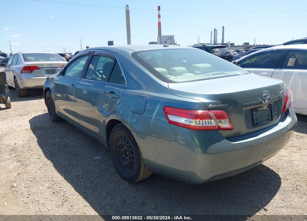 2011 TOYOTA CAMRY LE VIN: 4T4BF3EK0BR157513