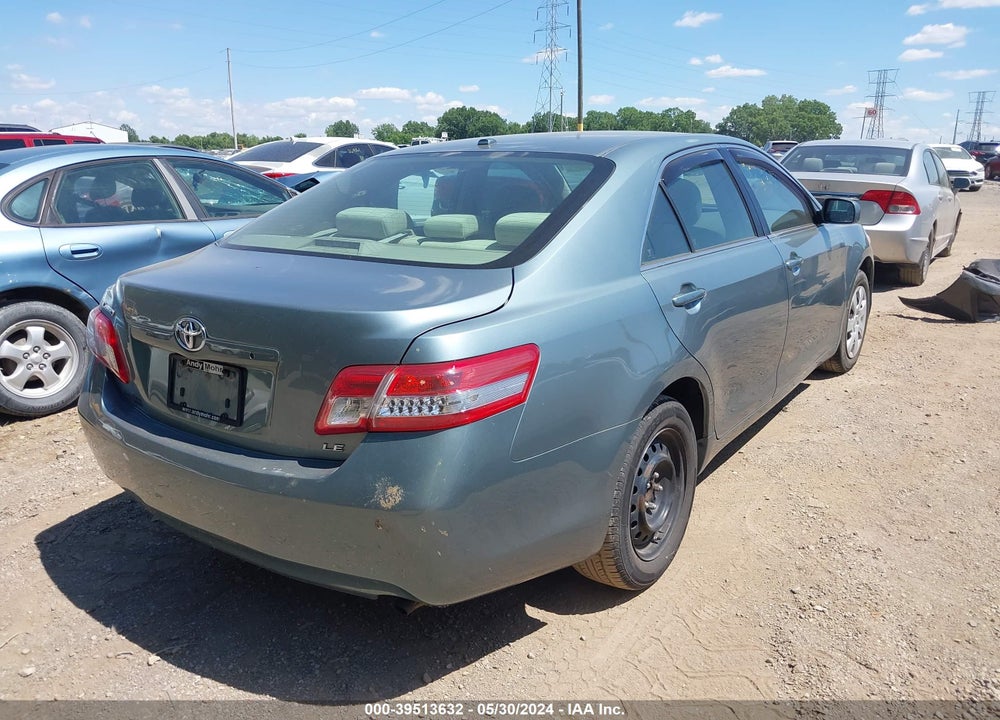 2011 TOYOTA CAMRY LE VIN: 4T4BF3EK0BR157513