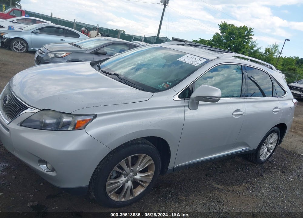 2010 LEXUS RX 450H VIN: JTJBC1BA3A2409074