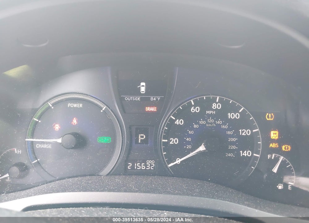 2010 LEXUS RX 450H VIN: JTJBC1BA3A2409074