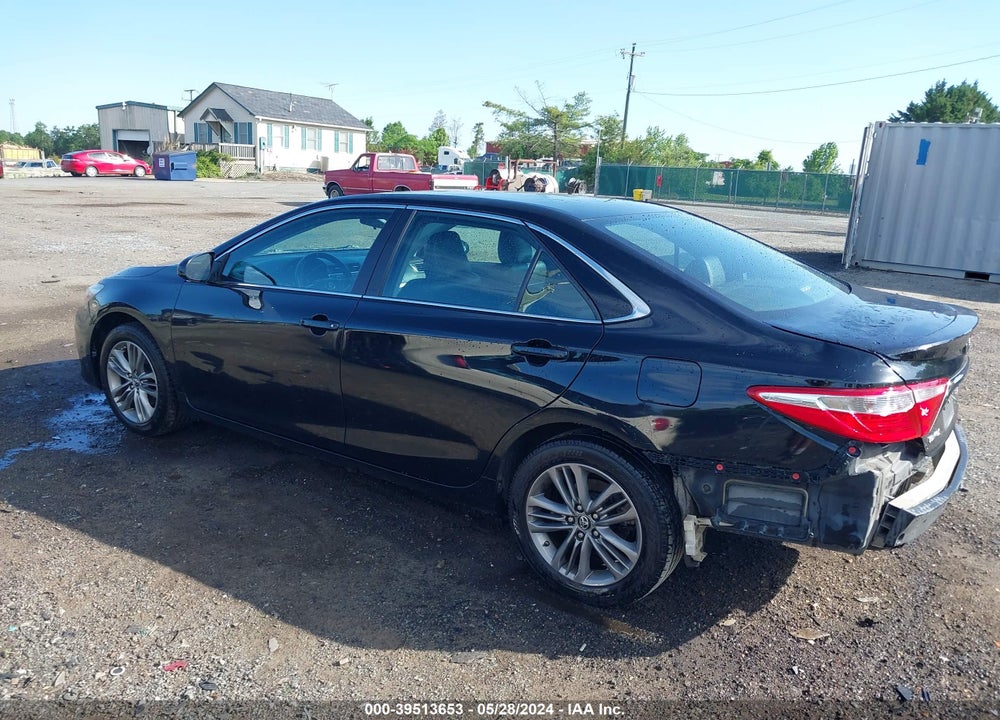 2017 TOYOTA CAMRY SE VIN: 4T1BF1FK6HU795058