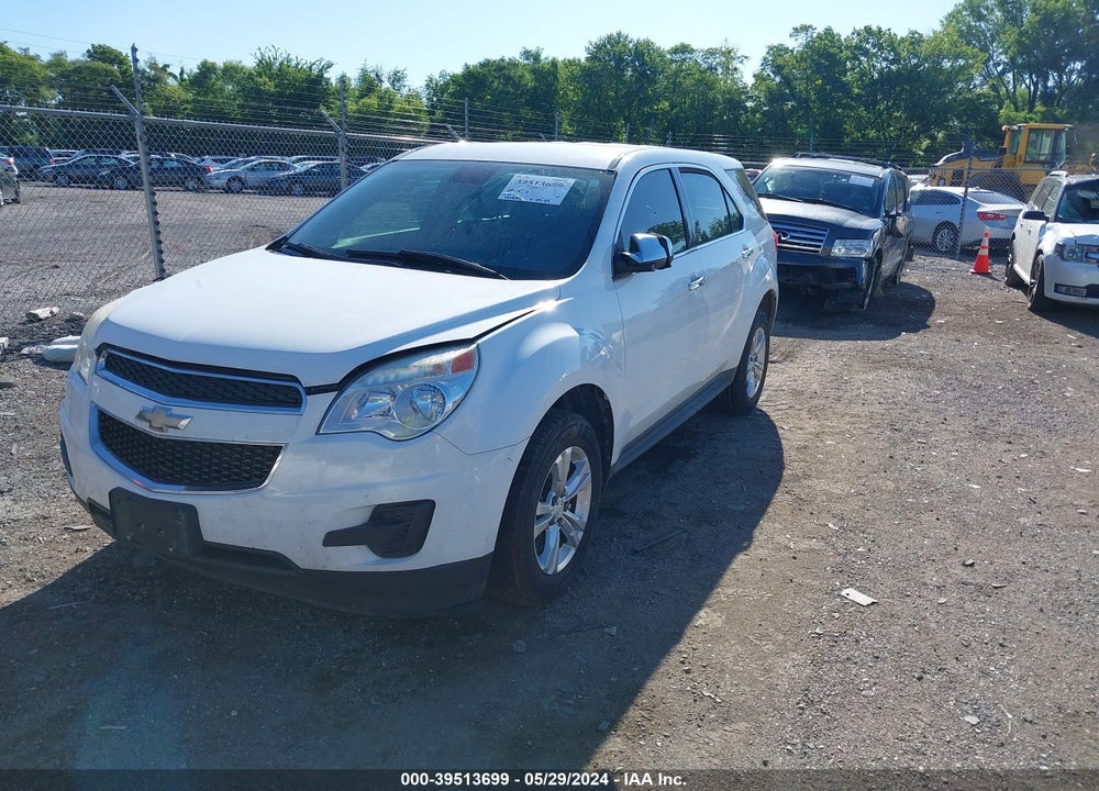 2013 CHEVROLET EQUINOX LS VIN: 2GNALBEK5D6414168