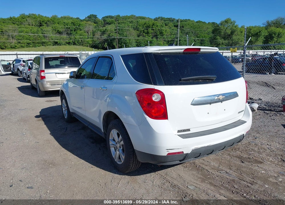 2013 CHEVROLET EQUINOX LS VIN: 2GNALBEK5D6414168