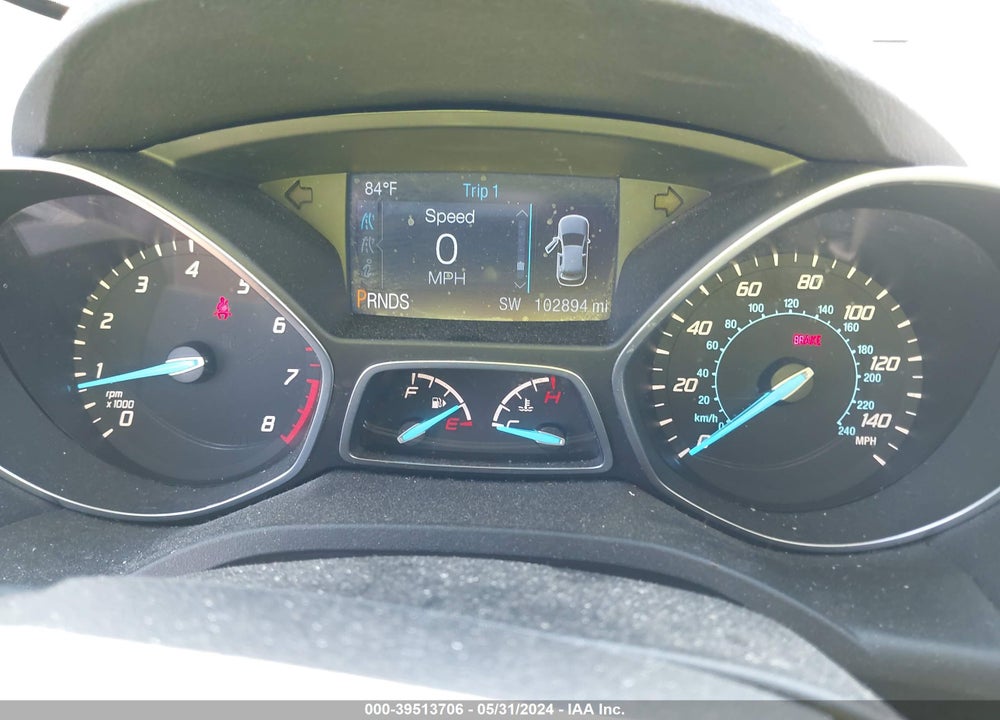 2014 FORD ESCAPE S VIN: 1FMCU0F7XEUD70048
