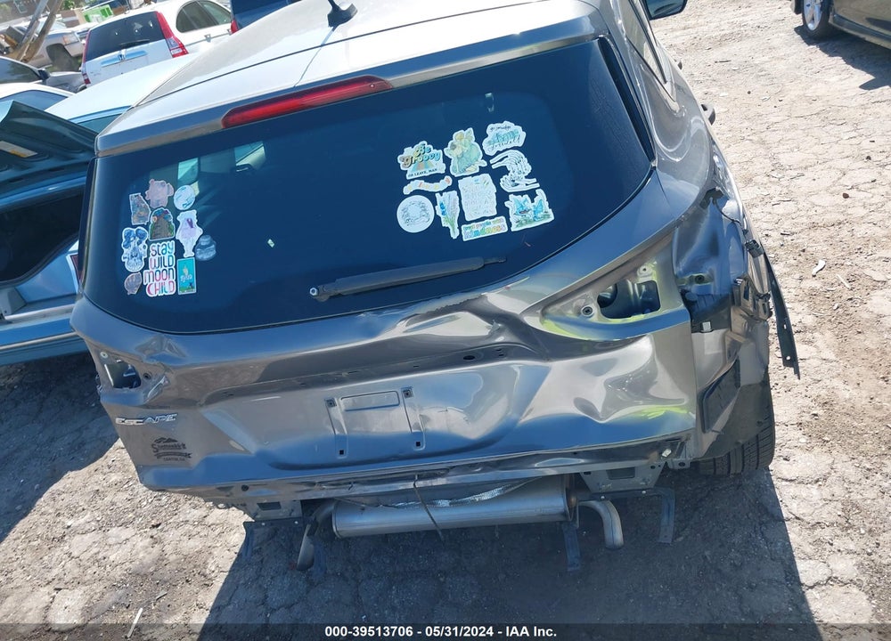2014 FORD ESCAPE S VIN: 1FMCU0F7XEUD70048