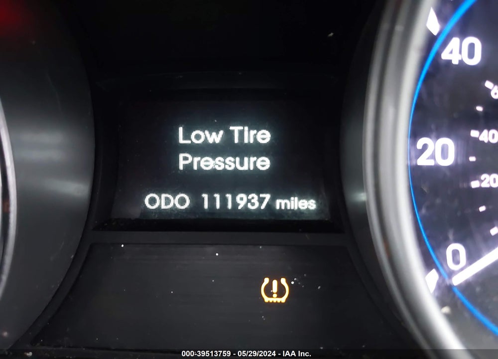 2011 HYUNDAI SONATA GLS VIN: 5NPEB4AC8BH106671