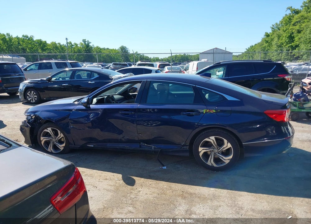 2018 HONDA ACCORD EX-L 2.0T VIN: 1HGCV2F54JA033657