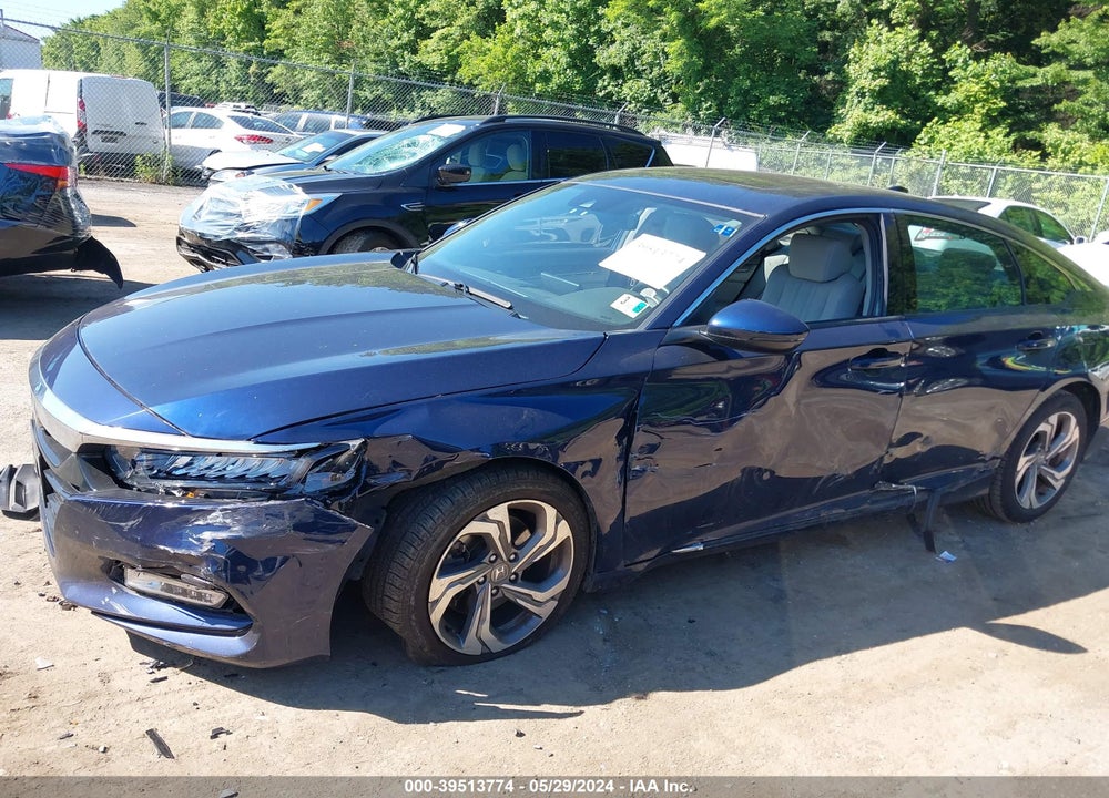 2018 HONDA ACCORD EX-L 2.0T VIN: 1HGCV2F54JA033657