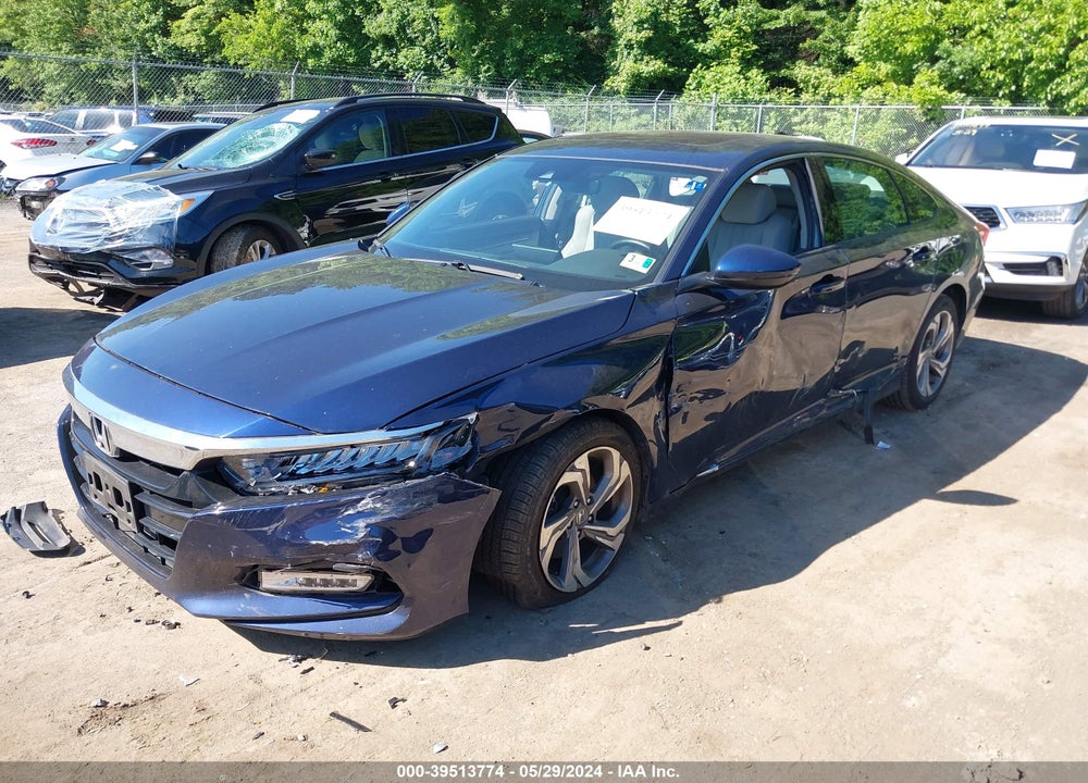 2018 HONDA ACCORD EX-L 2.0T VIN: 1HGCV2F54JA033657