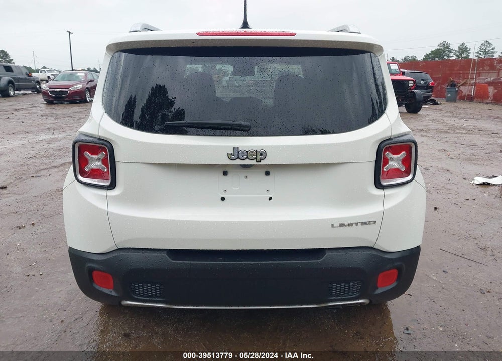 2017 JEEP RENEGADE LIMITED FWD VIN: ZACCJADB0HPE50278