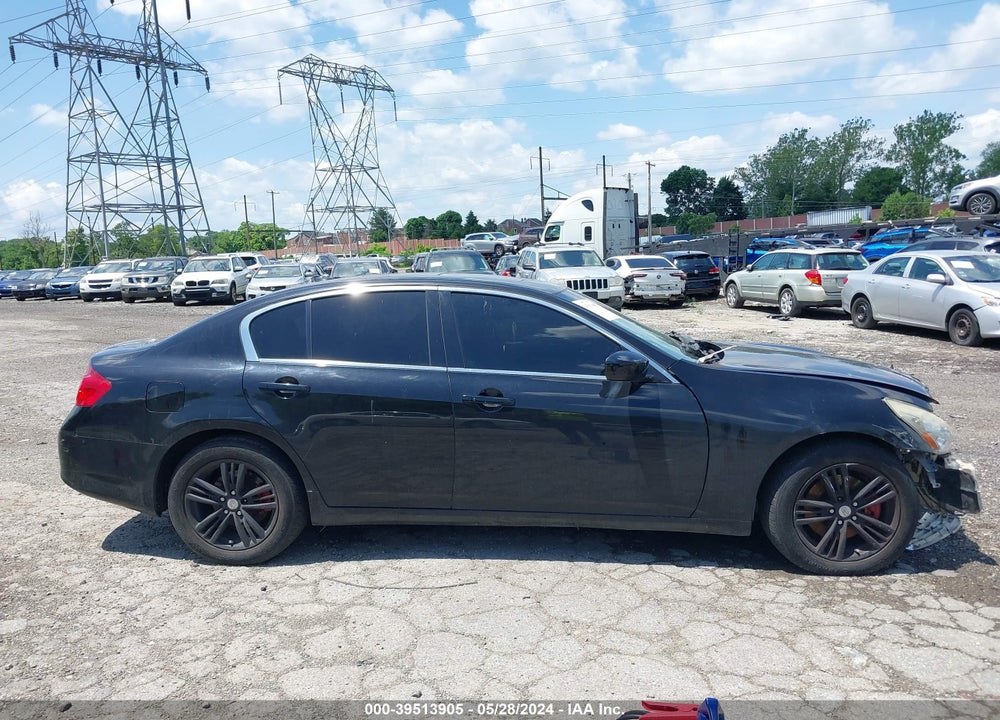 2012 INFINITI G25X VIN: JN1DV6AR1CM730308