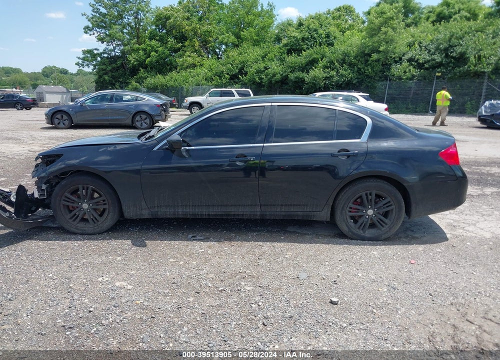2012 INFINITI G25X VIN: JN1DV6AR1CM730308