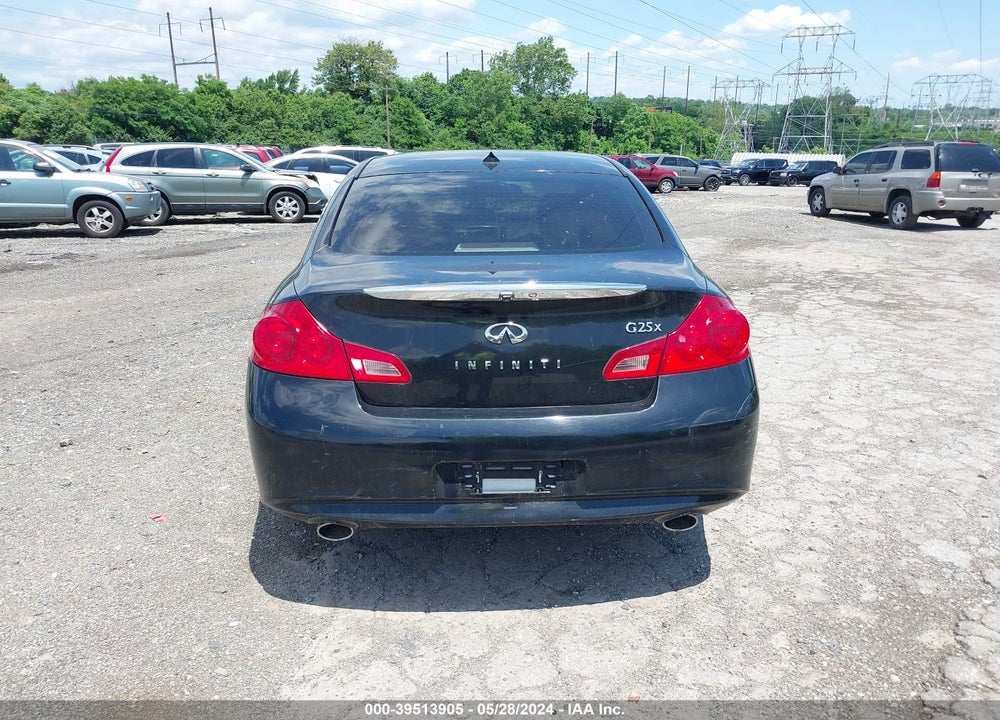 2012 INFINITI G25X VIN: JN1DV6AR1CM730308