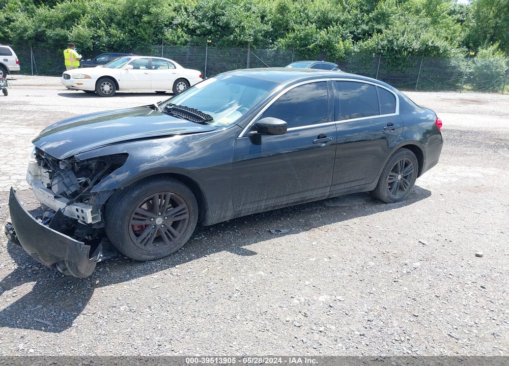 2012 INFINITI G25X VIN: JN1DV6AR1CM730308
