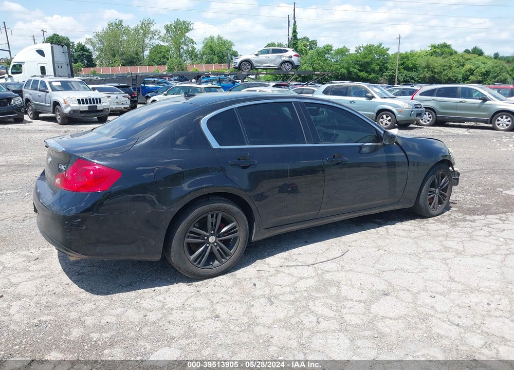 2012 INFINITI G25X VIN: JN1DV6AR1CM730308