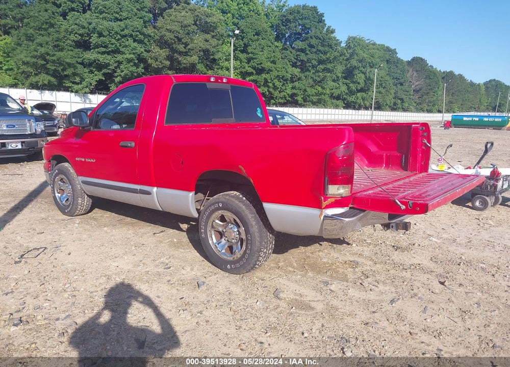 2005 DODGE RAM 1500 ST VIN: 1D7HA16N65J614499