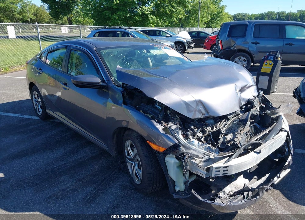 2016 HONDA CIVIC LX VIN: 19XFC2F51GE206459