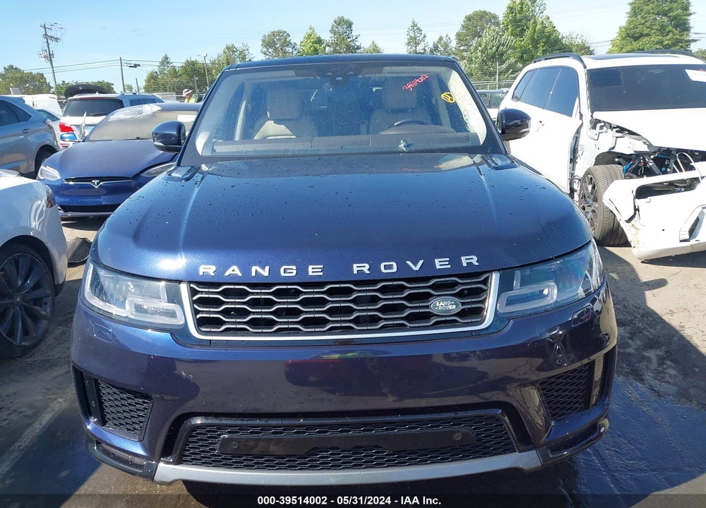 2019 LAND ROVER RANGE ROVER SPORT HSE MHEV VIN: SALWR2RU7KA864468