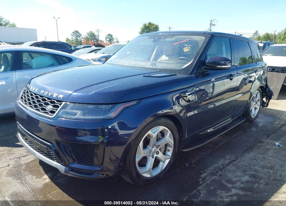 2019 LAND ROVER RANGE ROVER SPORT HSE MHEV VIN: SALWR2RU7KA864468