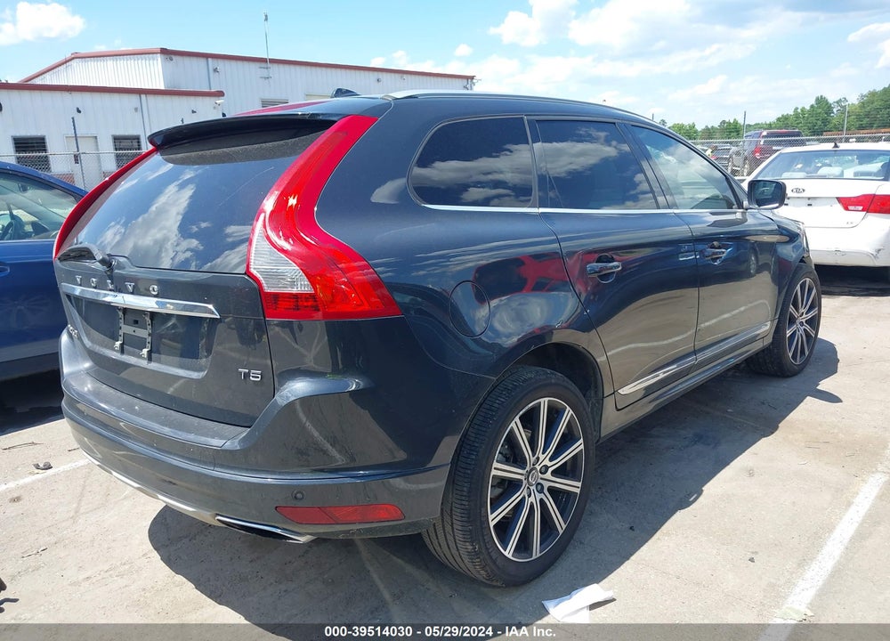 2016 VOLVO XC60 T5 DRIVE-E PREMIER VIN: YV440MDK9G2849897