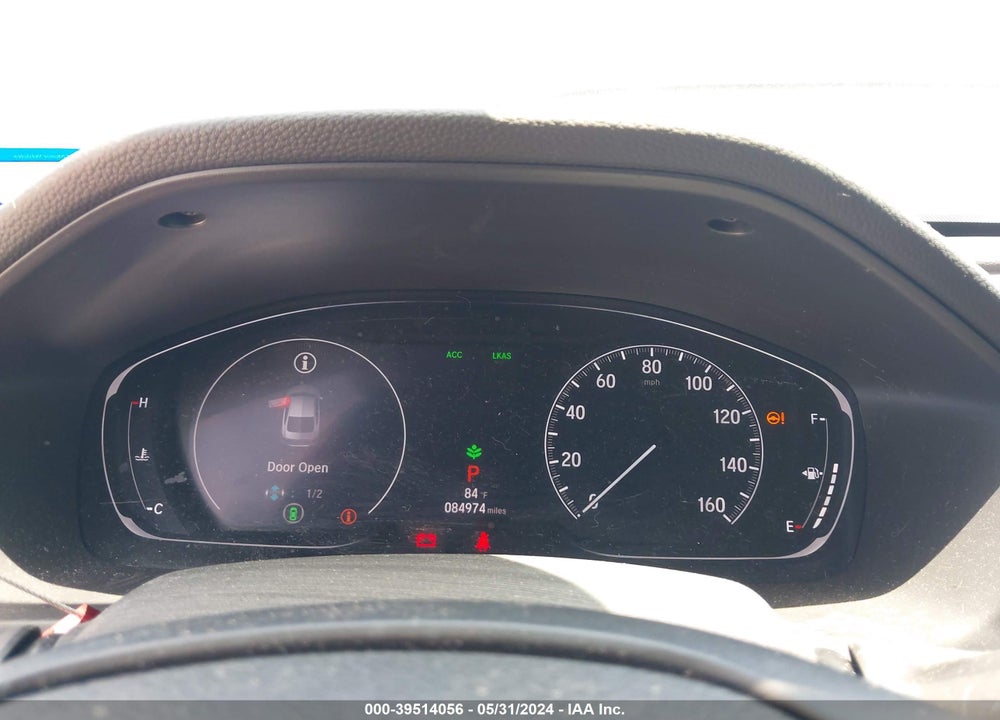 2019 HONDA ACCORD LX VIN: 1HGCV1F18KA072521