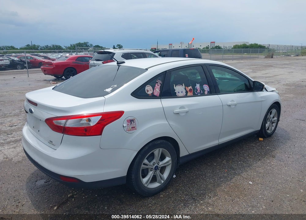 2014 FORD FOCUS SE VIN: 1FADP3F26EL419568