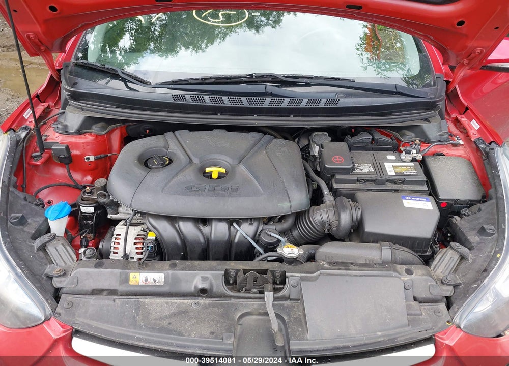 2014 HYUNDAI ELANTRA SPORT VIN: KMHDH4AH0EU050432