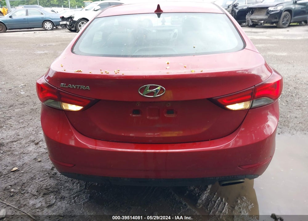 2014 HYUNDAI ELANTRA SPORT VIN: KMHDH4AH0EU050432