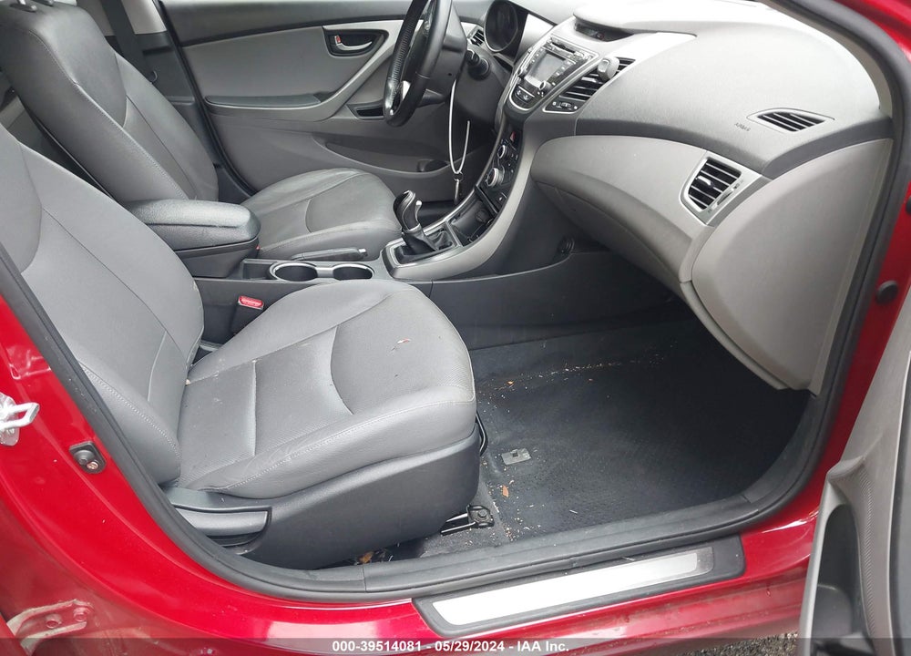 2014 HYUNDAI ELANTRA SPORT VIN: KMHDH4AH0EU050432