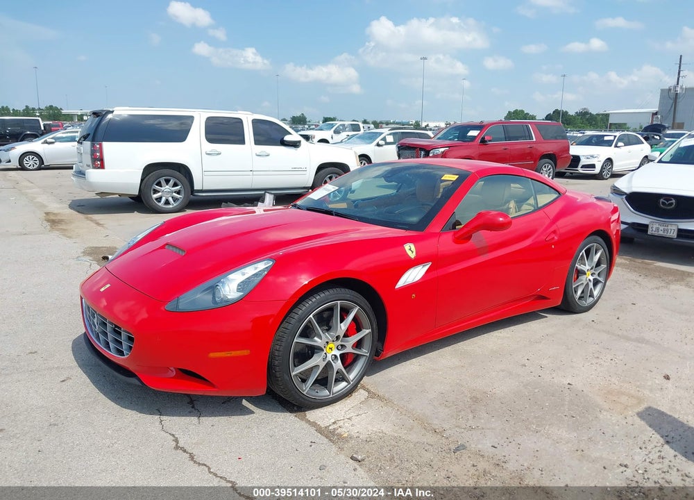 2014 FERRARI CALIFORNIA VIN: ZFF65TJA5E0202023