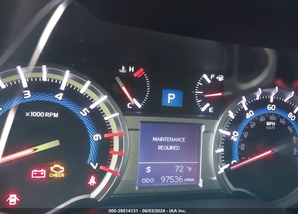 2015 TOYOTA 4RUNNER SR5 VIN: JTEZU5JR0F5094684