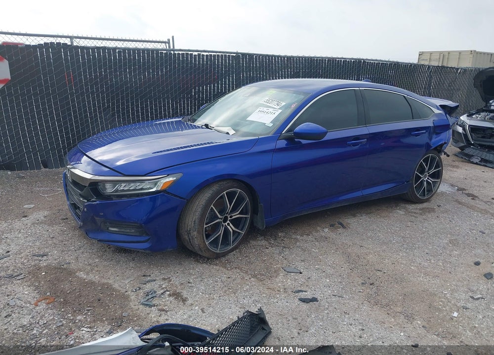 2018 HONDA ACCORD SPORT VIN: 1HGCV1F35JA156943
