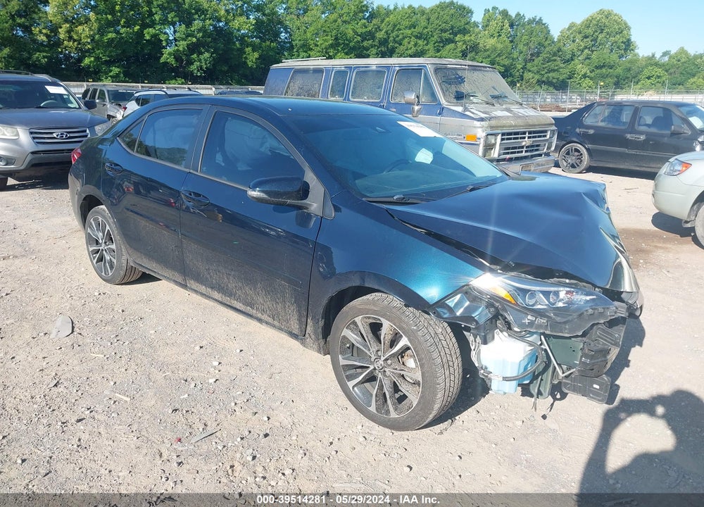 2019 TOYOTA COROLLA SE VIN: 2T1BURHE4KC150140