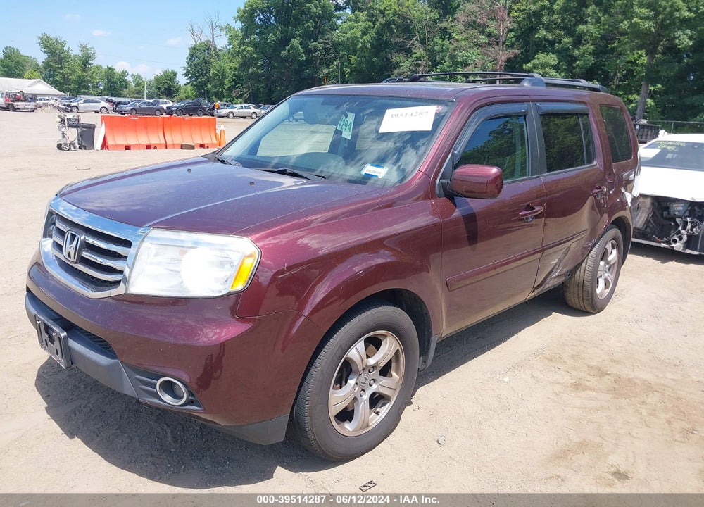 2015 HONDA PILOT EX-L VIN: 5FNYF4H5XFB076134