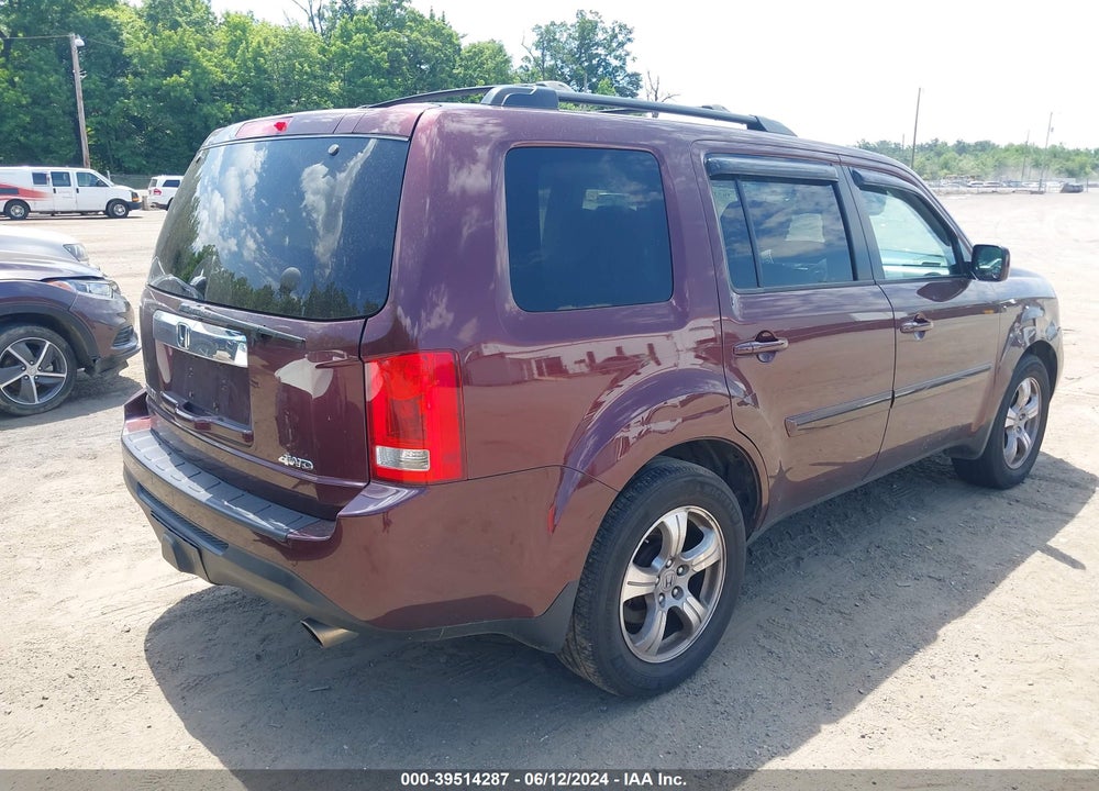 2015 HONDA PILOT EX-L VIN: 5FNYF4H5XFB076134