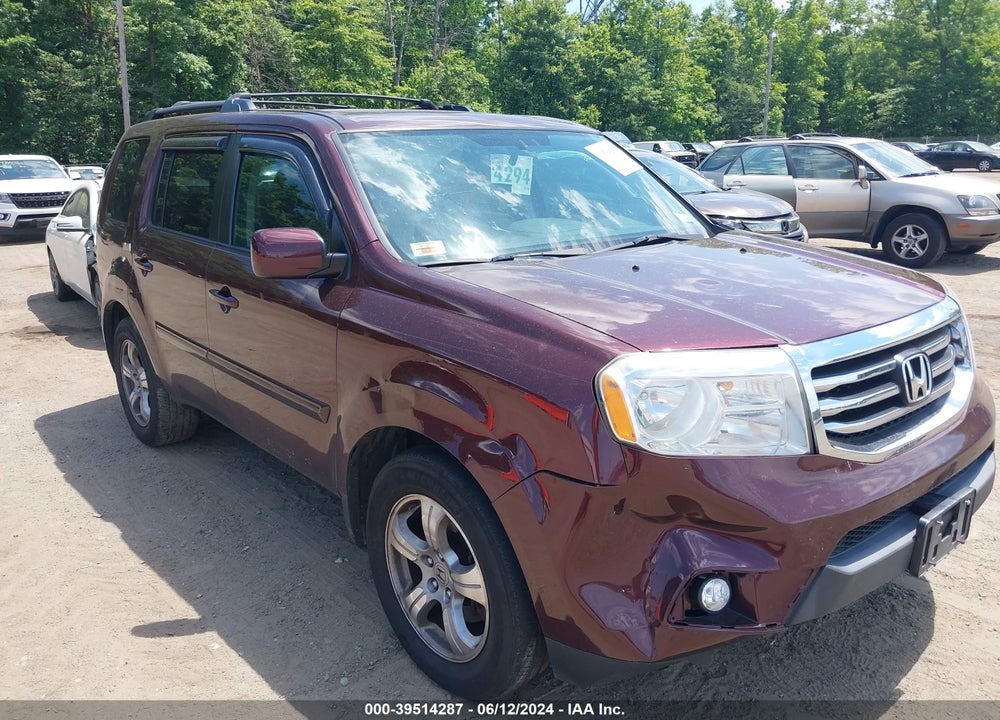 2015 HONDA PILOT EX-L VIN: 5FNYF4H5XFB076134