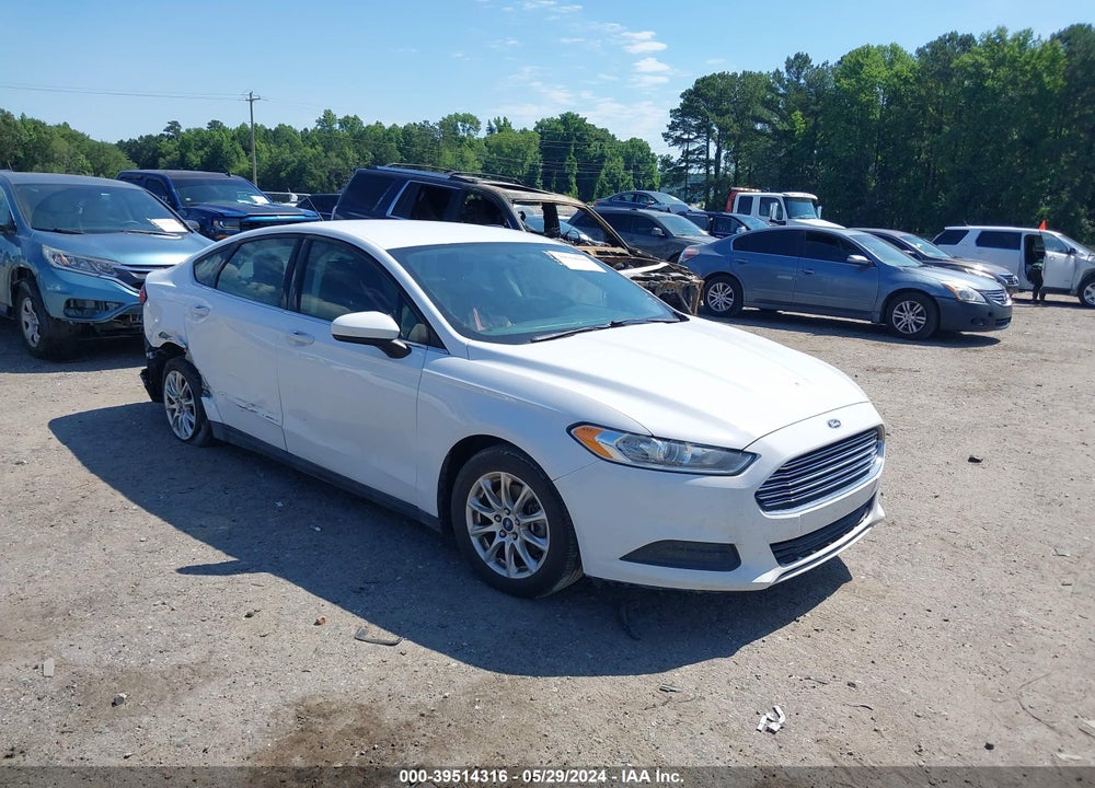 2015 FORD FUSION S VIN: 3FA6P0G75FR231046