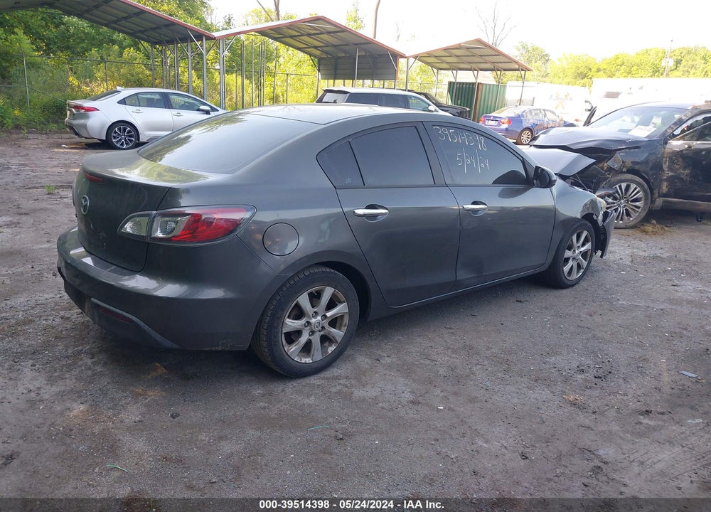 2011 MAZDA 3 I TOURING VIN: JM1BL1VG4B1358792